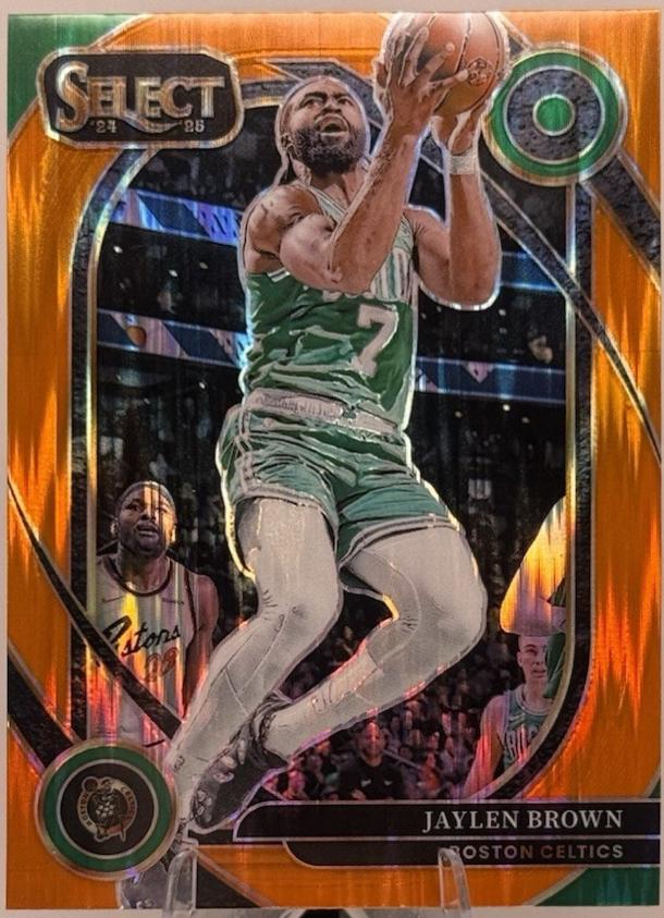 Jaylen Brown [Orange Tectonic Prizm] #254