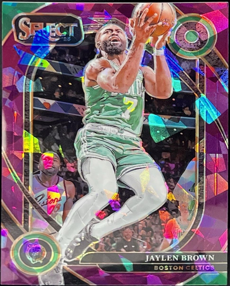 Jaylen Brown [Purple Cracked Ice Prizm] #254