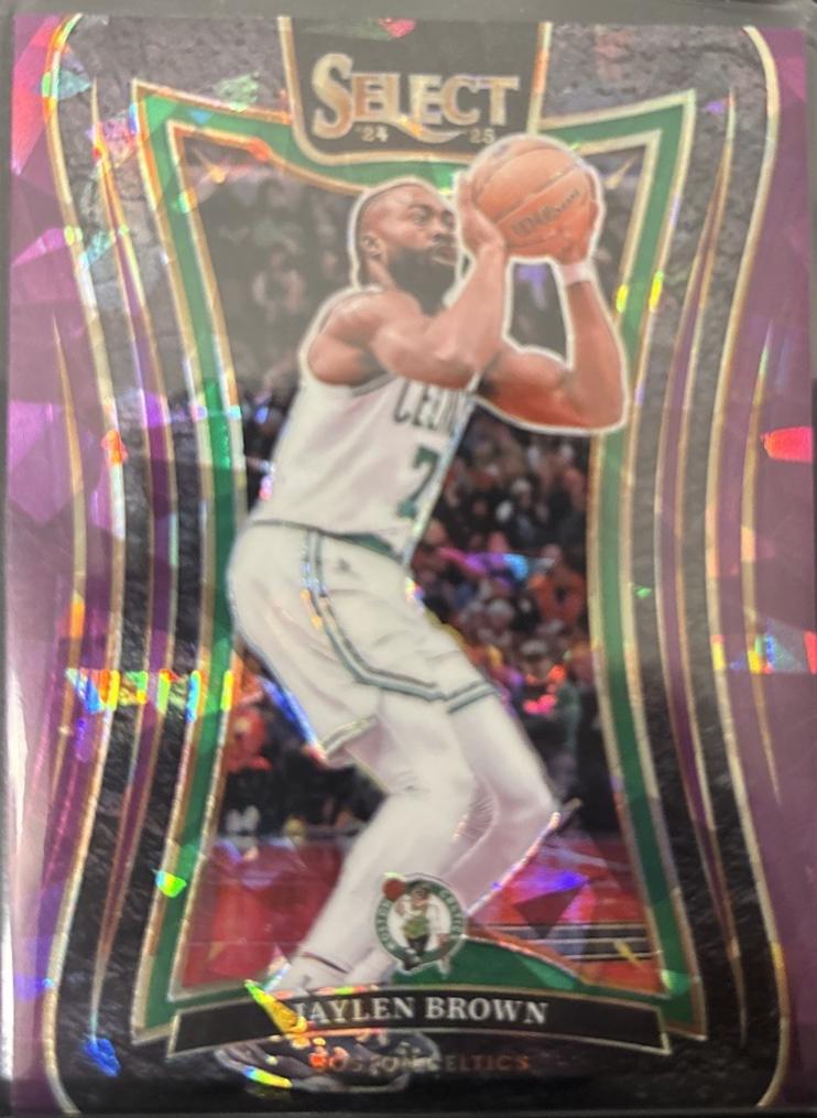 Jaylen Brown [Purple Cracked Ice Prizm] #361