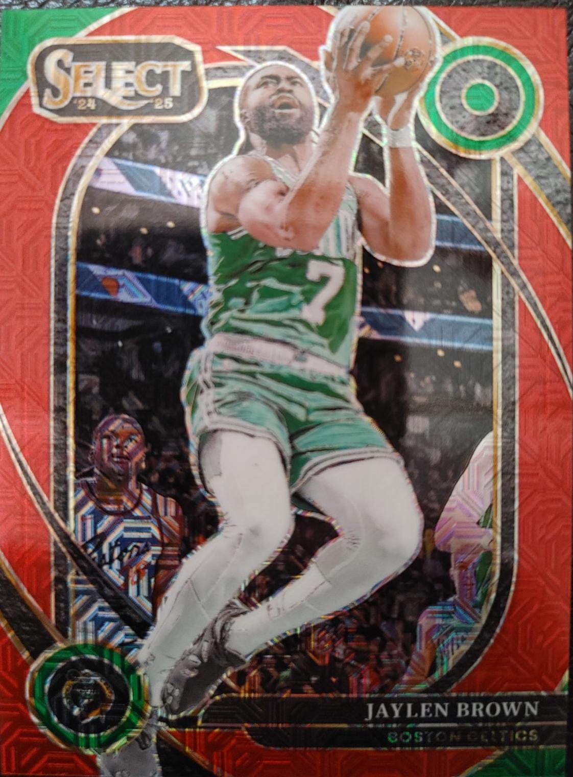 Jaylen Brown [Red Mojo Prizm] #254