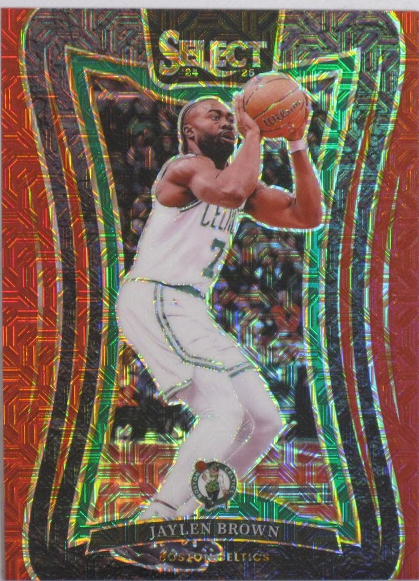 Jaylen Brown [Red Mojo Prizm] #361