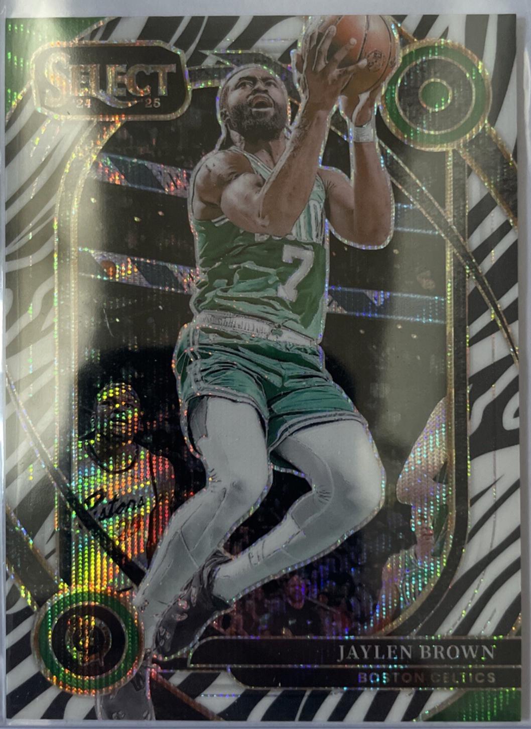 Jaylen Brown [Zebra Prizm] #254