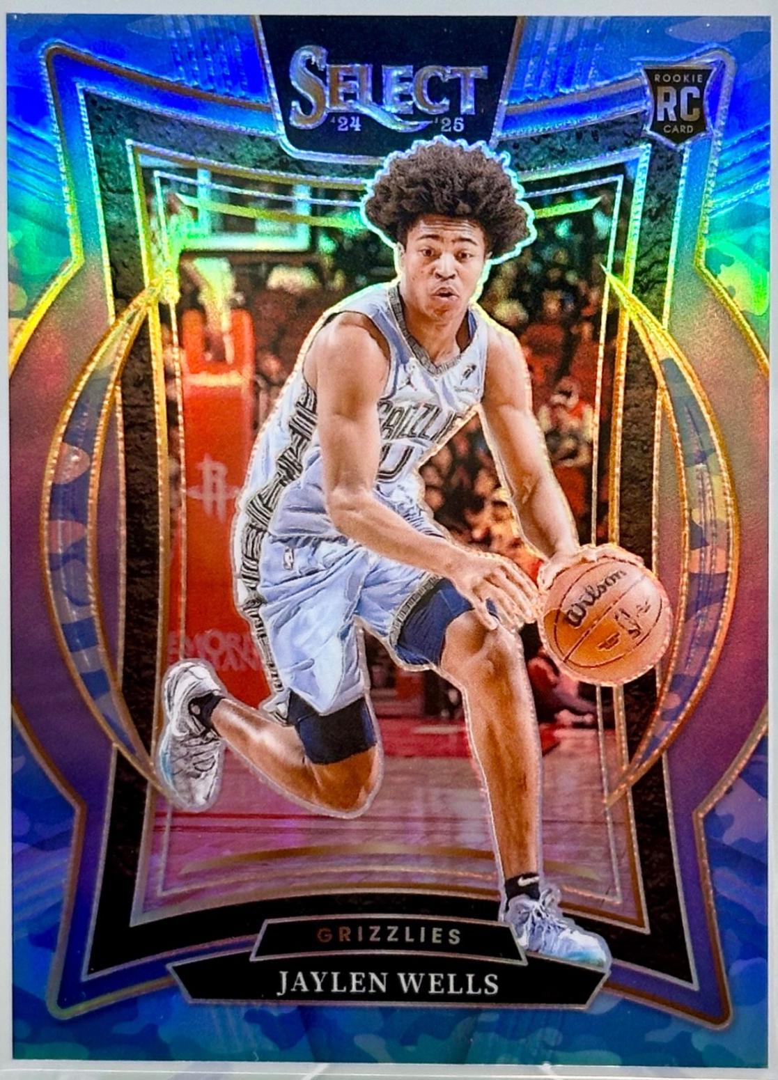 Jaylen Wells [Blue Camo Prizm] #79