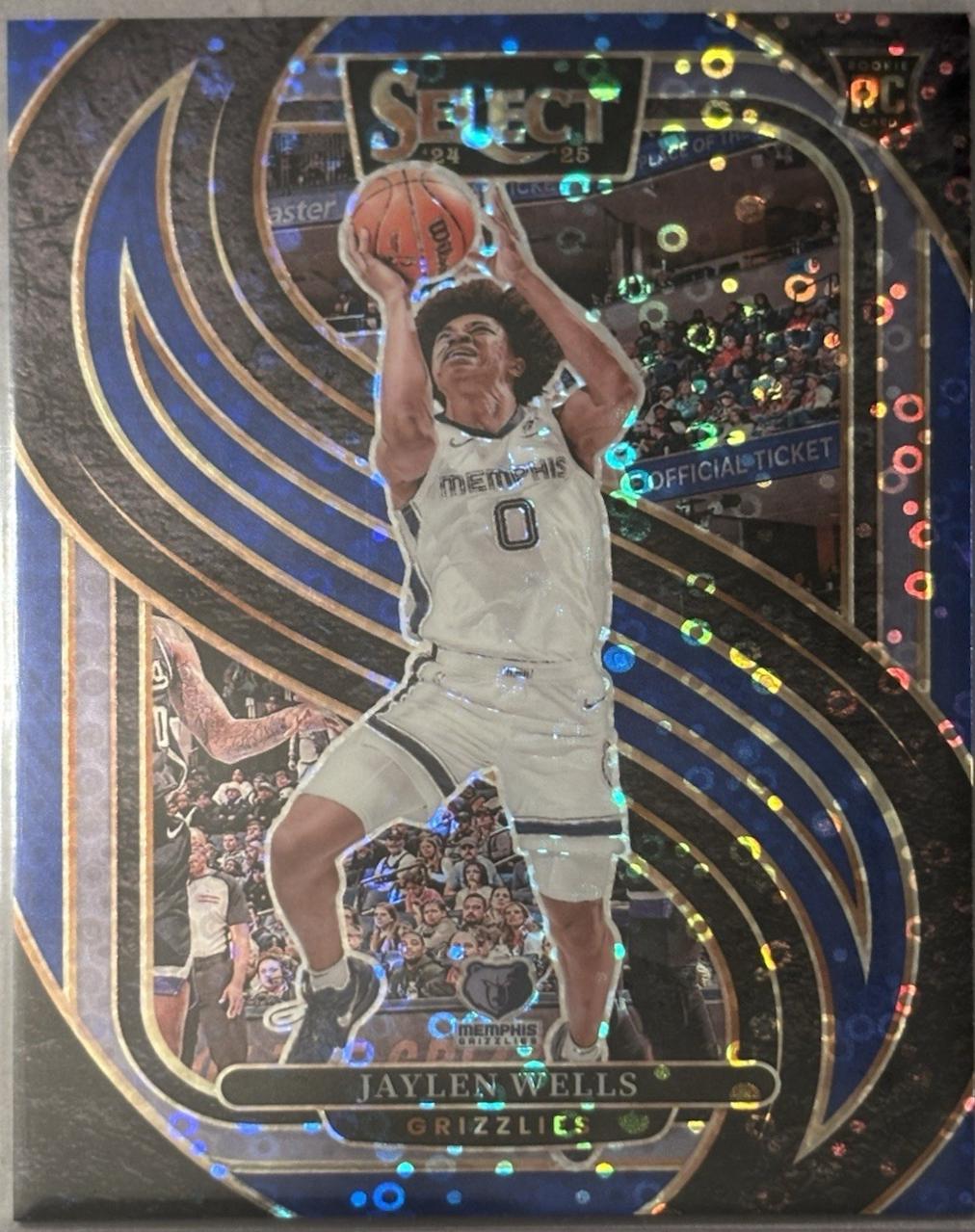 Jaylen Wells [Blue Disco Prizm] #188