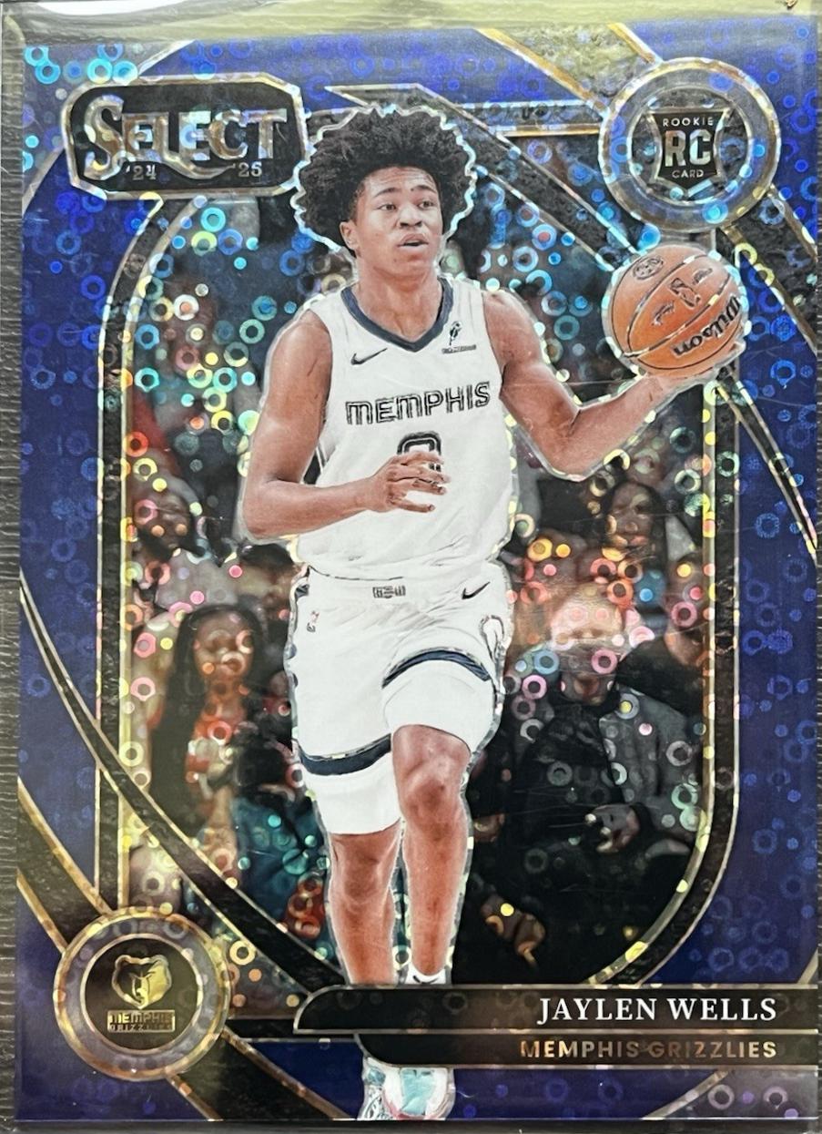 Jaylen Wells [Blue Disco Prizm] #267