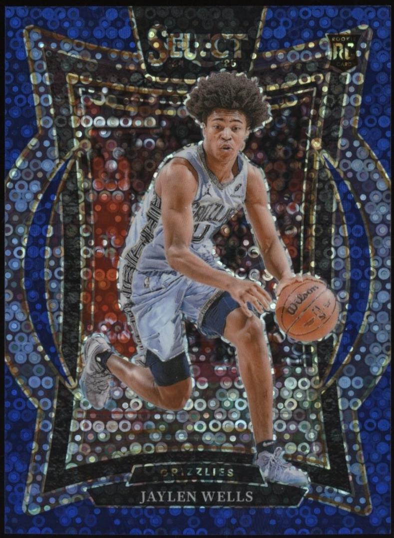 Jaylen Wells [Blue Disco Prizm] #79