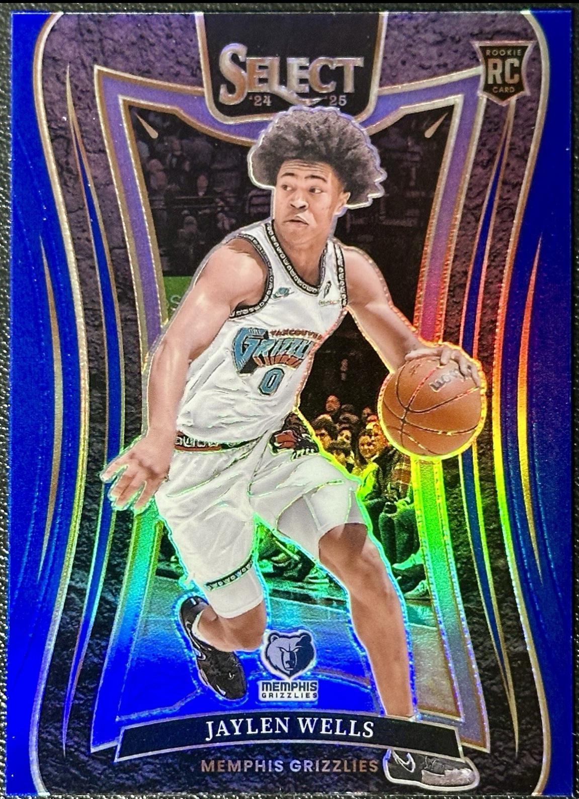 Jaylen Wells [Blue Prizm] #371