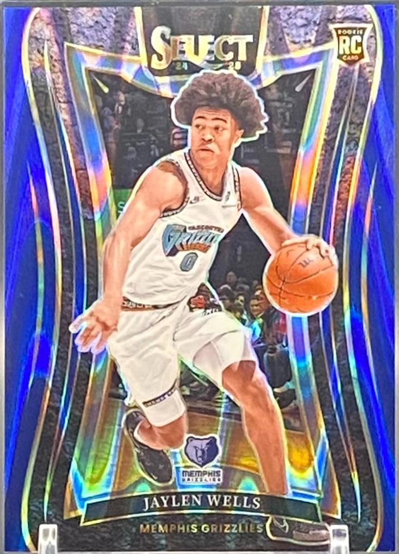 Jaylen Wells [Blue Tectonic Prizm] #371