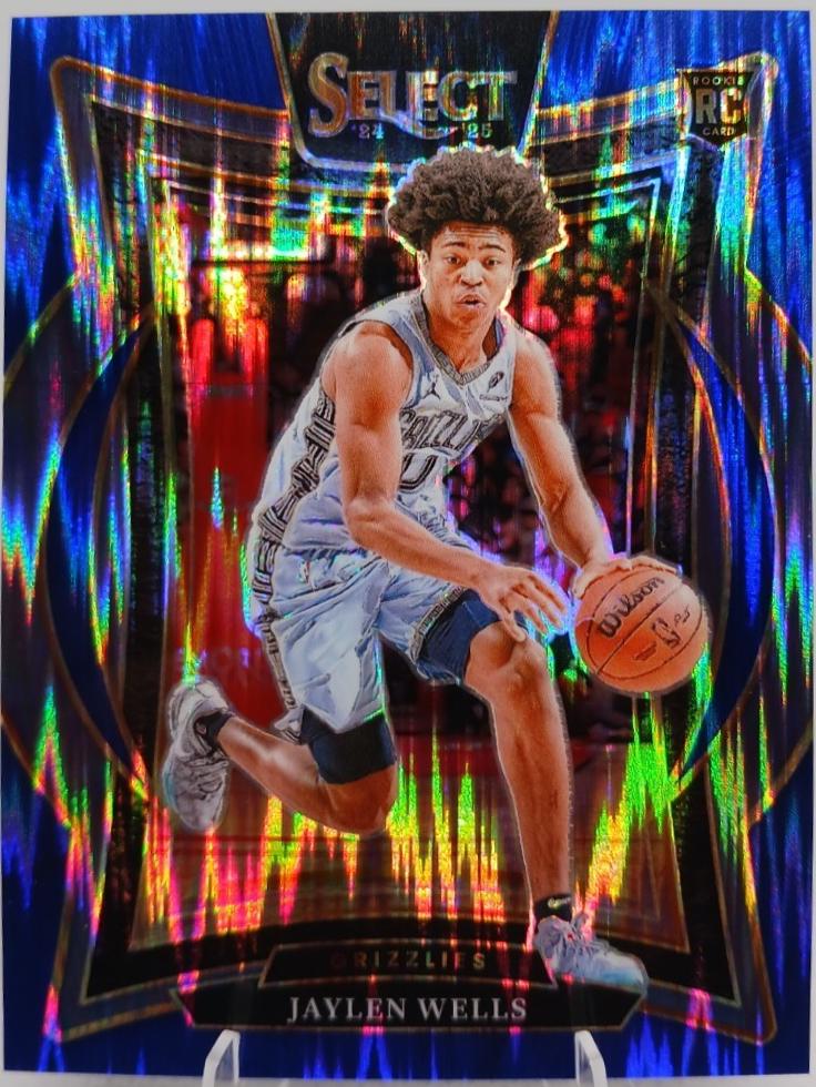 Jaylen Wells [Blue Tectonic Prizm] #79