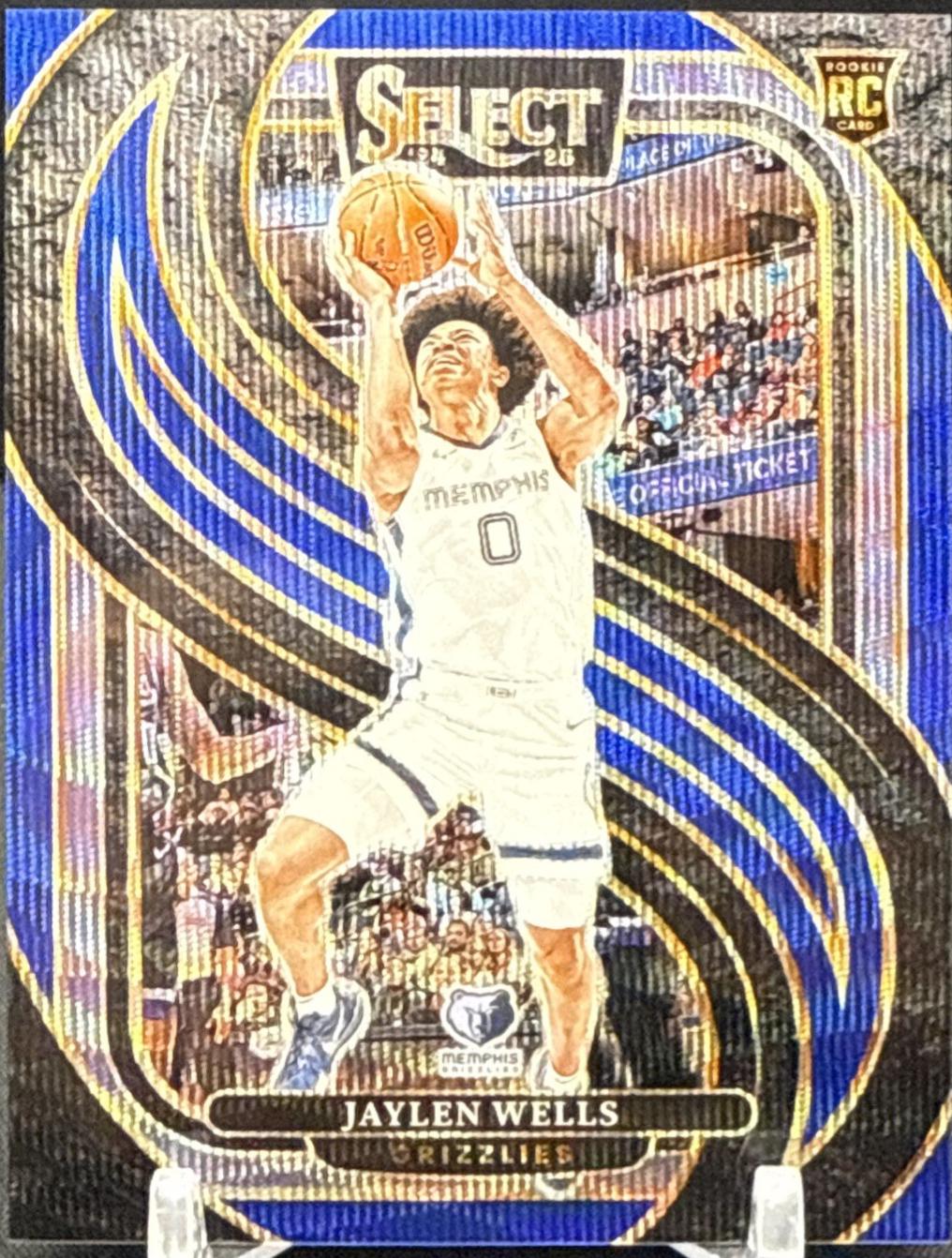 Jaylen Wells [Blue Wave Prizm] #188