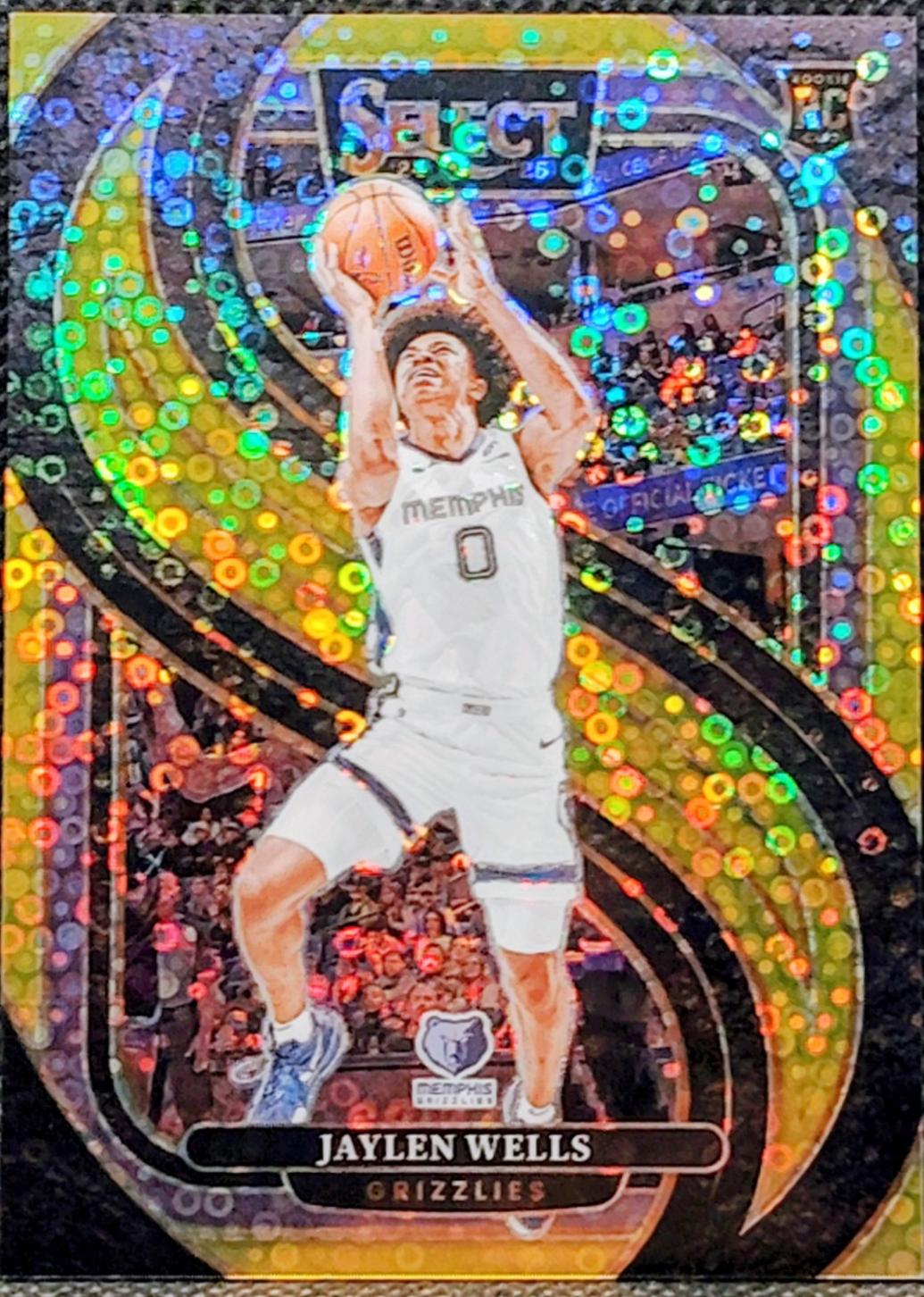 Jaylen Wells [Gold Disco Prizm] #188