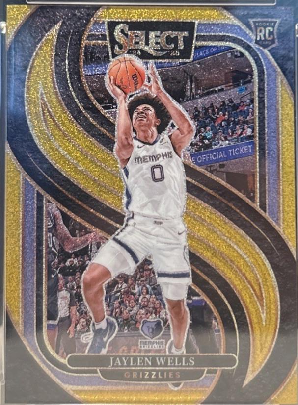Jaylen Wells [Gold Glitter Prizm] #188