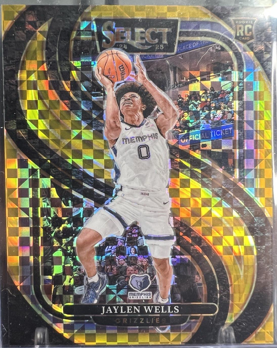 Jaylen Wells [Gold Prizm] #188