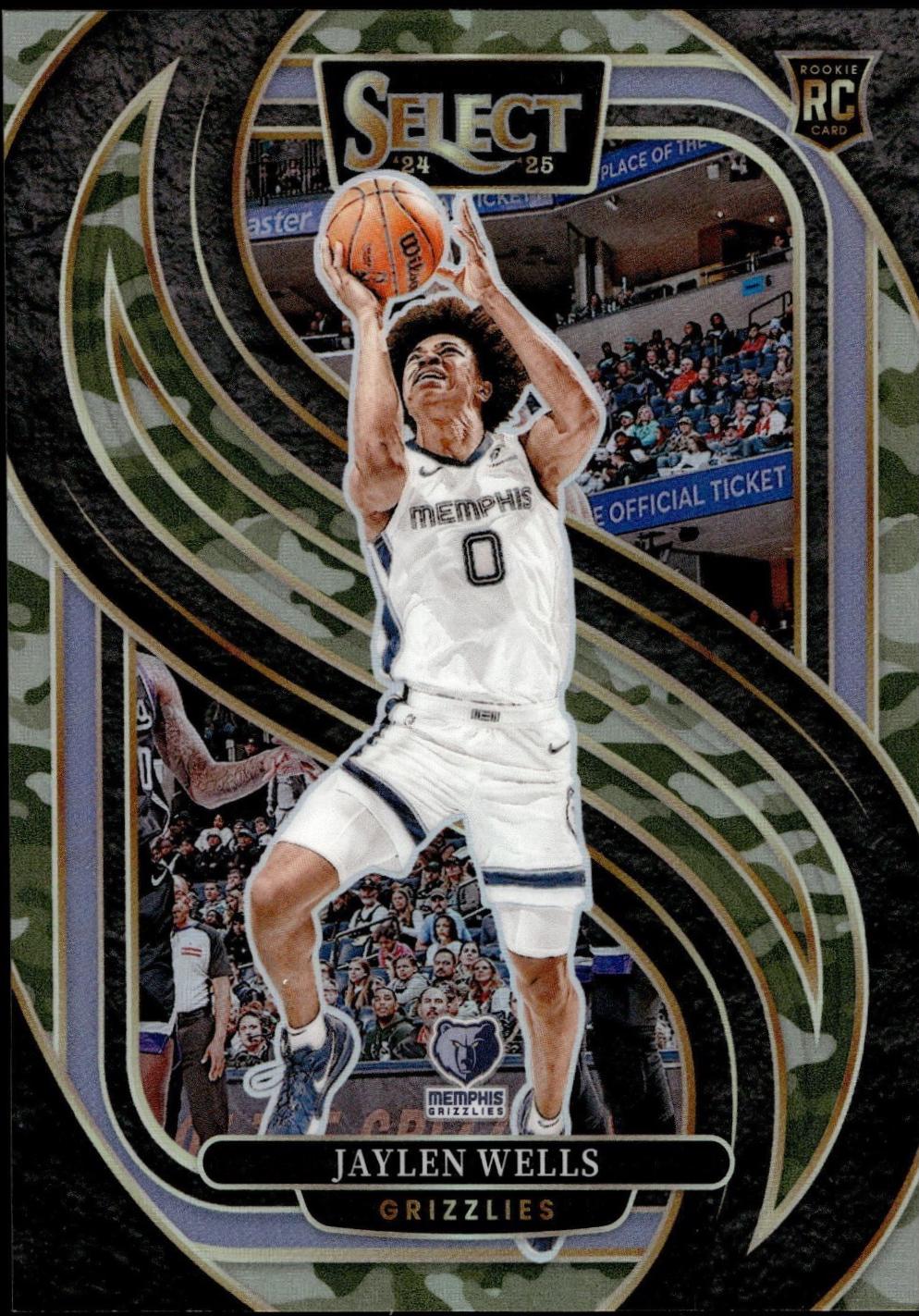 Jaylen Wells [Green Camo Prizm] #188