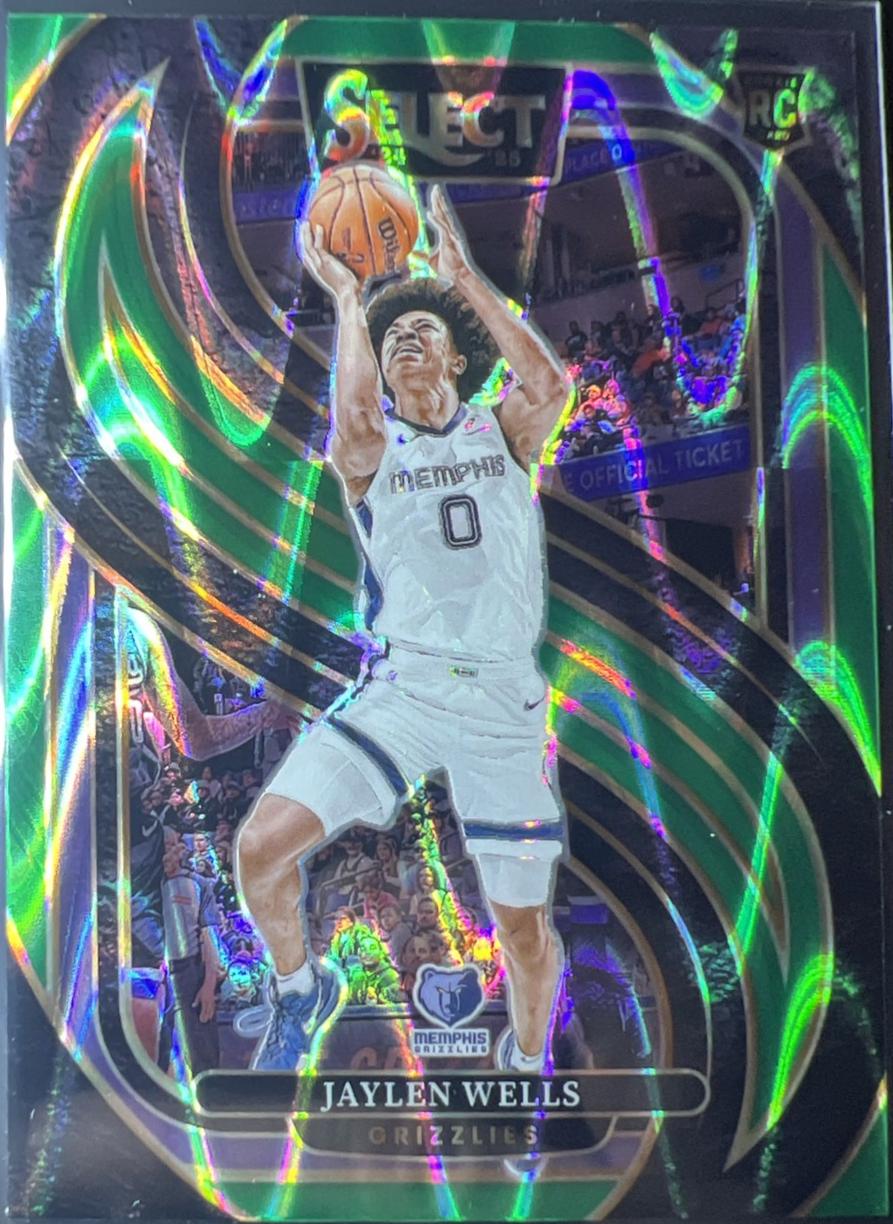 Jaylen Wells [Green Tectonic Prizm] #188