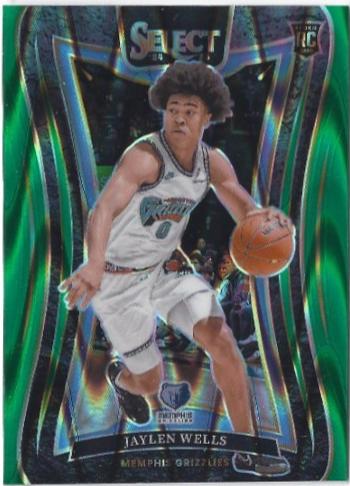 Jaylen Wells [Green Tectonic Prizm] #371