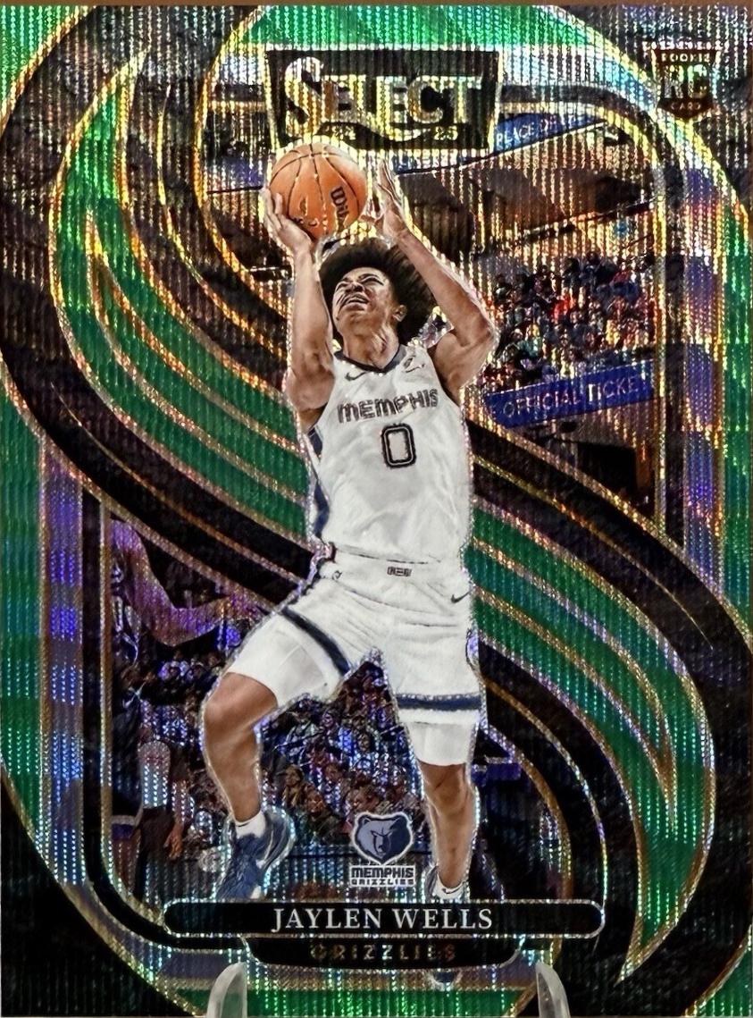 Jaylen Wells [Green Wave Prizm] #188
