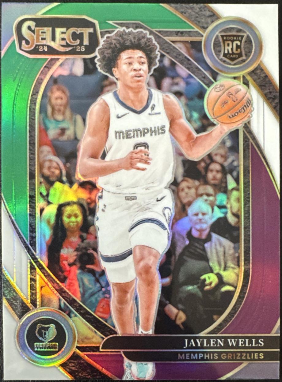 Jaylen Wells [Green White Purple Prizm] #267