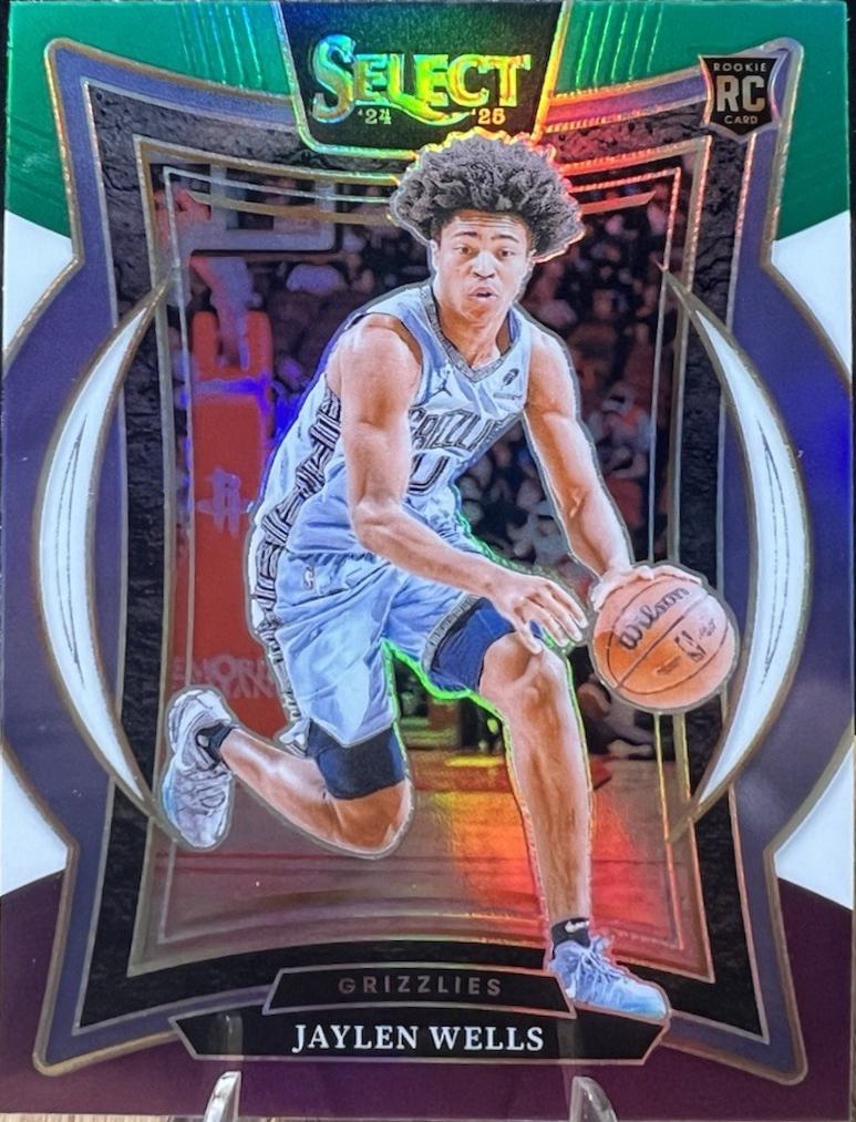 Jaylen Wells [Green White Purple Prizm] #79