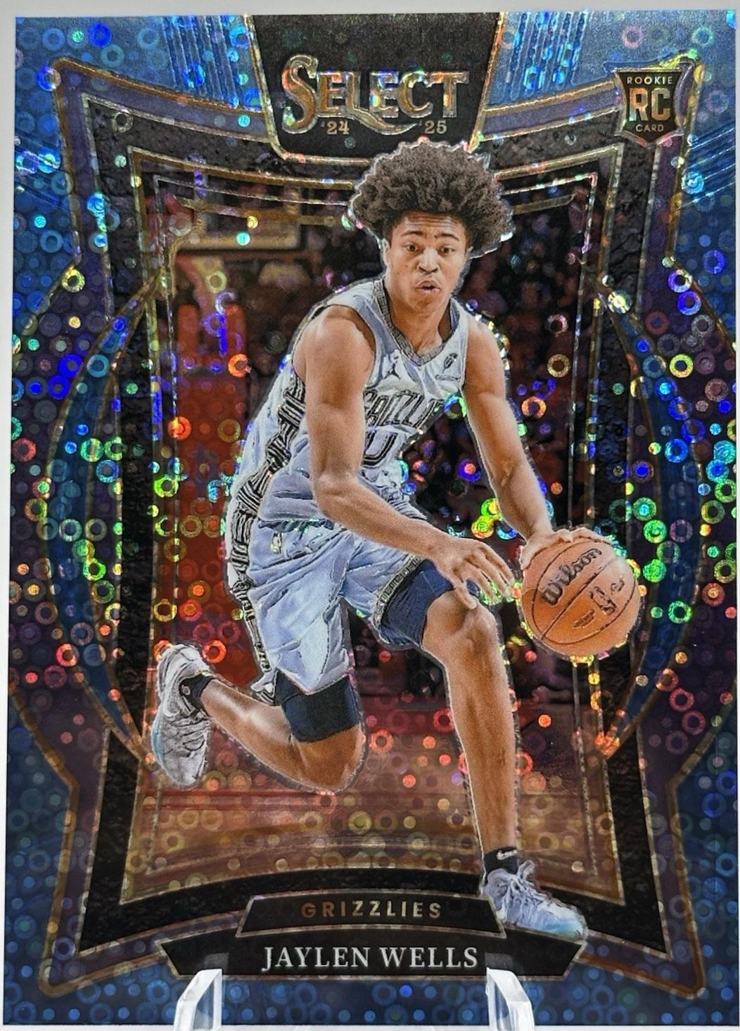 Jaylen Wells [Light Blue Disco Prizm] #79