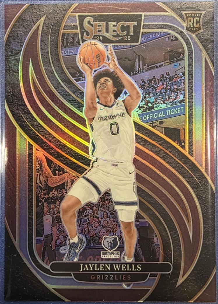 Jaylen Wells [Maroon Prizm] #188