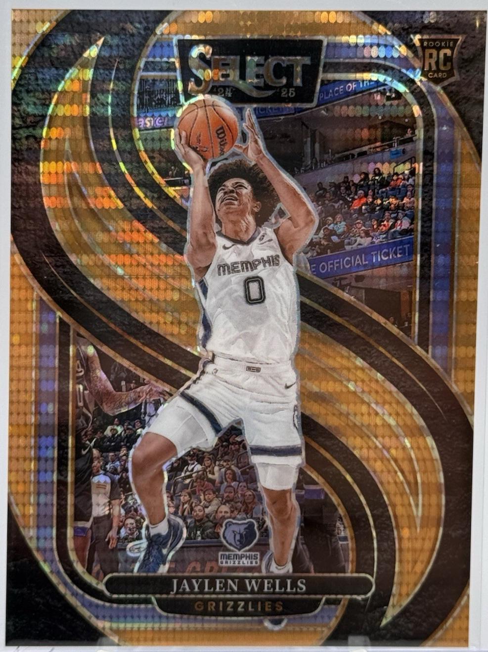 Jaylen Wells [Neon Orange Pulsar Prizm] #188