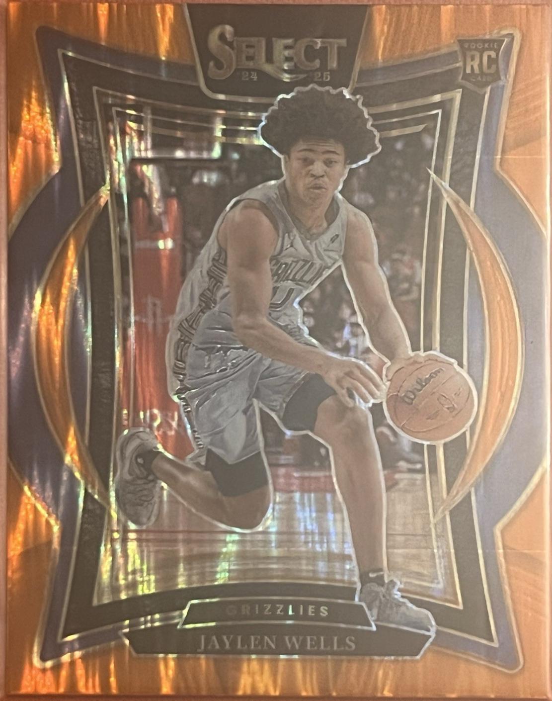 Jaylen Wells [Orange Flash Prizm] #267