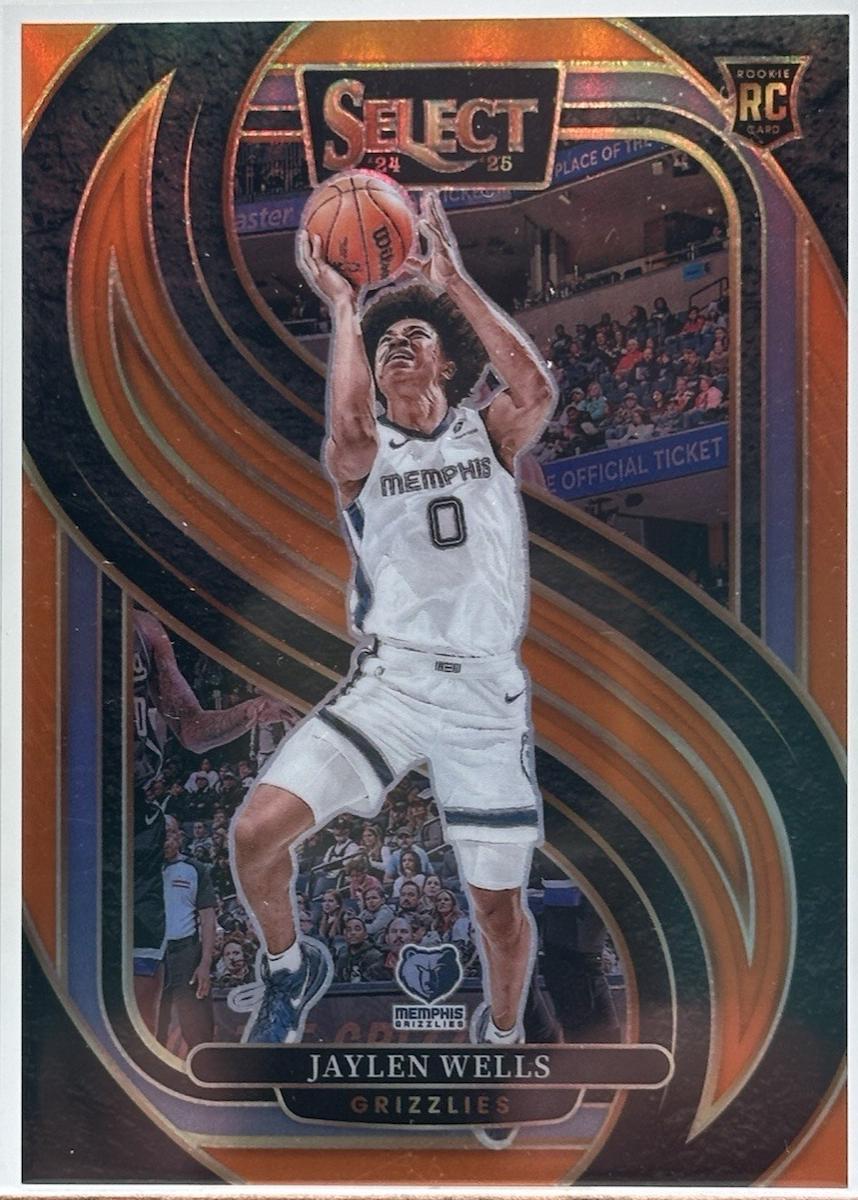 Jaylen Wells [Orange Prizm] #188