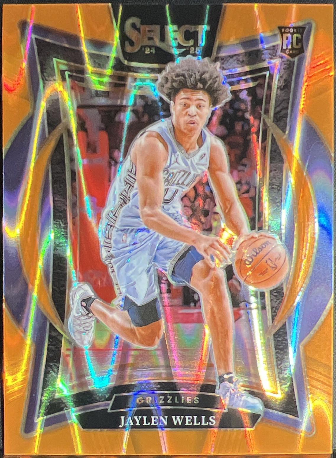 Jaylen Wells [Orange Tectonic Prizm] #79