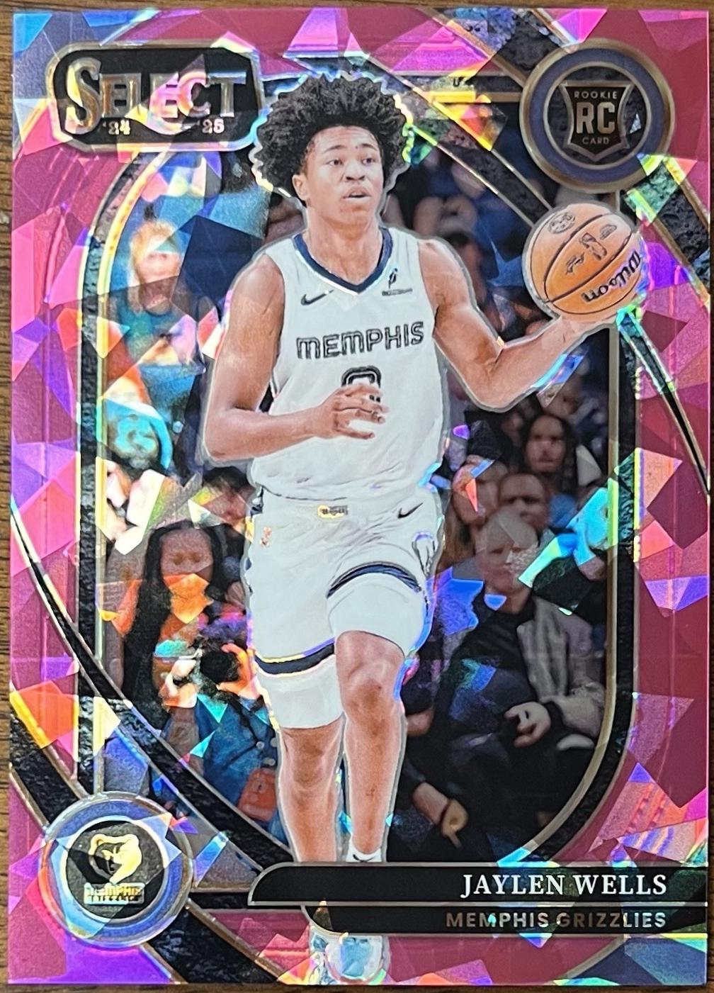 Jaylen Wells [Pink Cracked Ice Prizm] #267