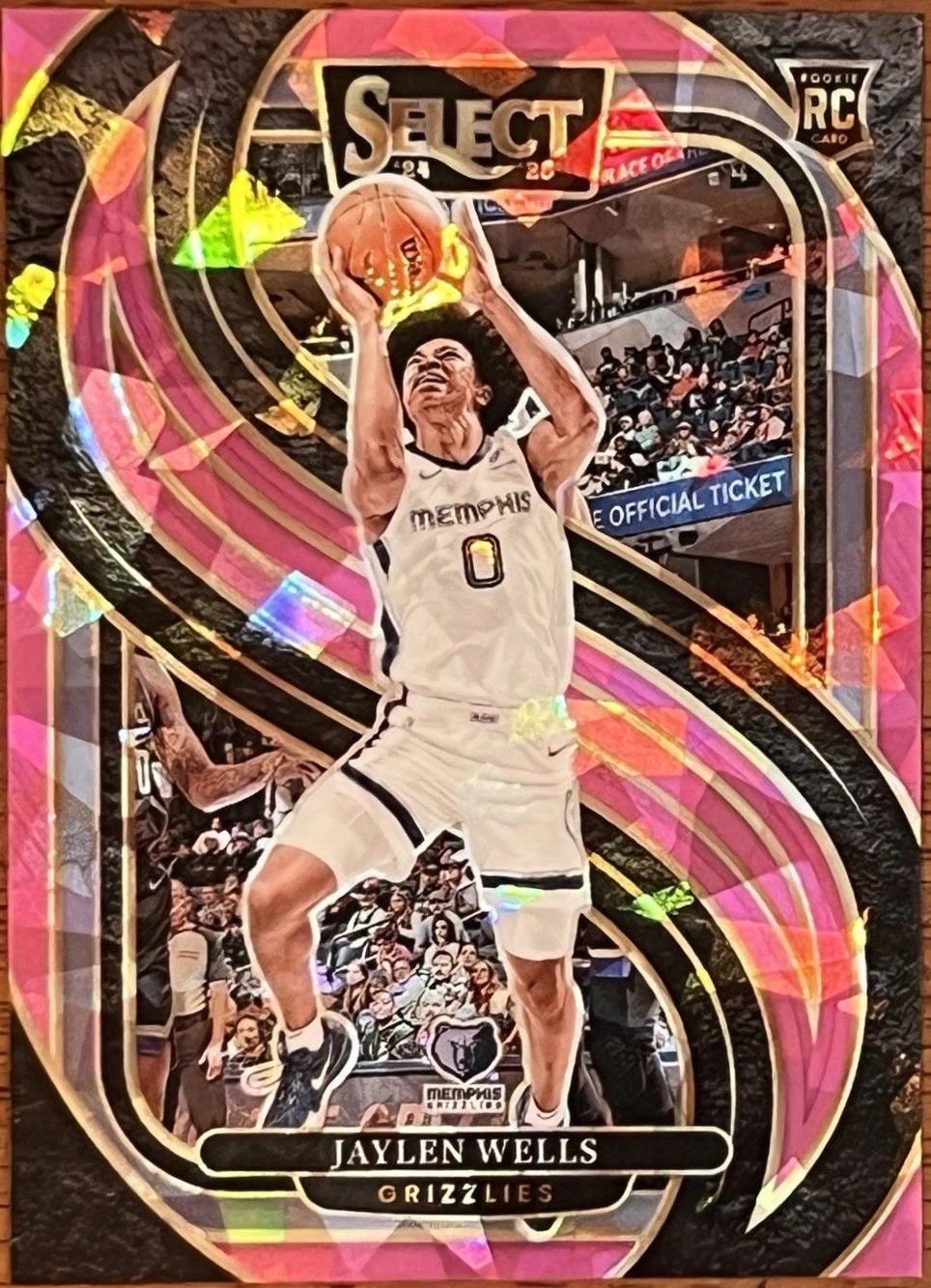 Jaylen Wells [Pink Cracked Ice Prizm] #79