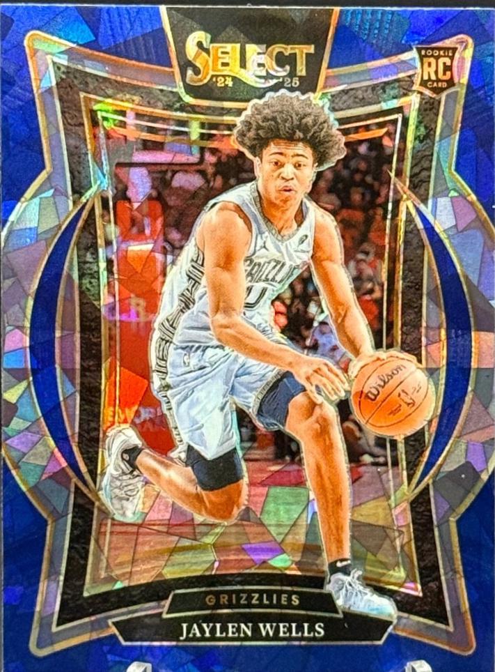 Jaylen Wells [Purple Cracked Ice Prizm] #79