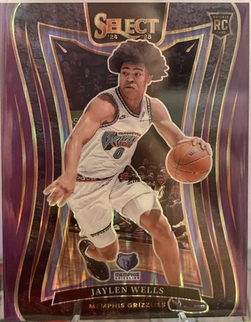 Jaylen Wells [Purple Flash Prizm] #371