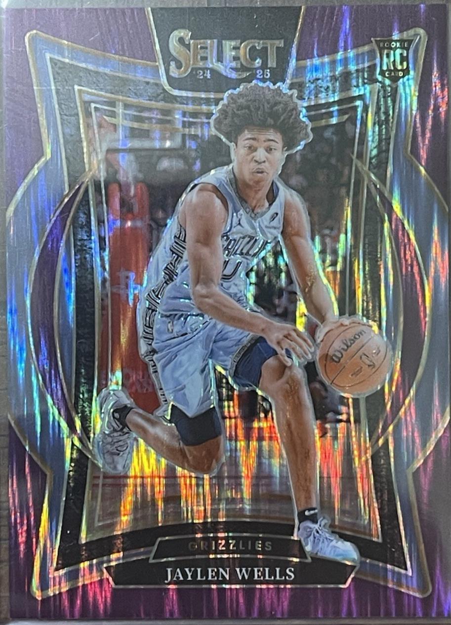 Jaylen Wells [Purple Flash Prizm] #79