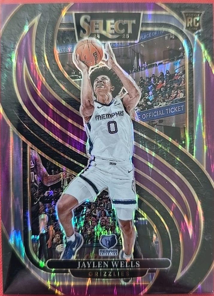 Jaylen Wells [Purple Prizm] #188