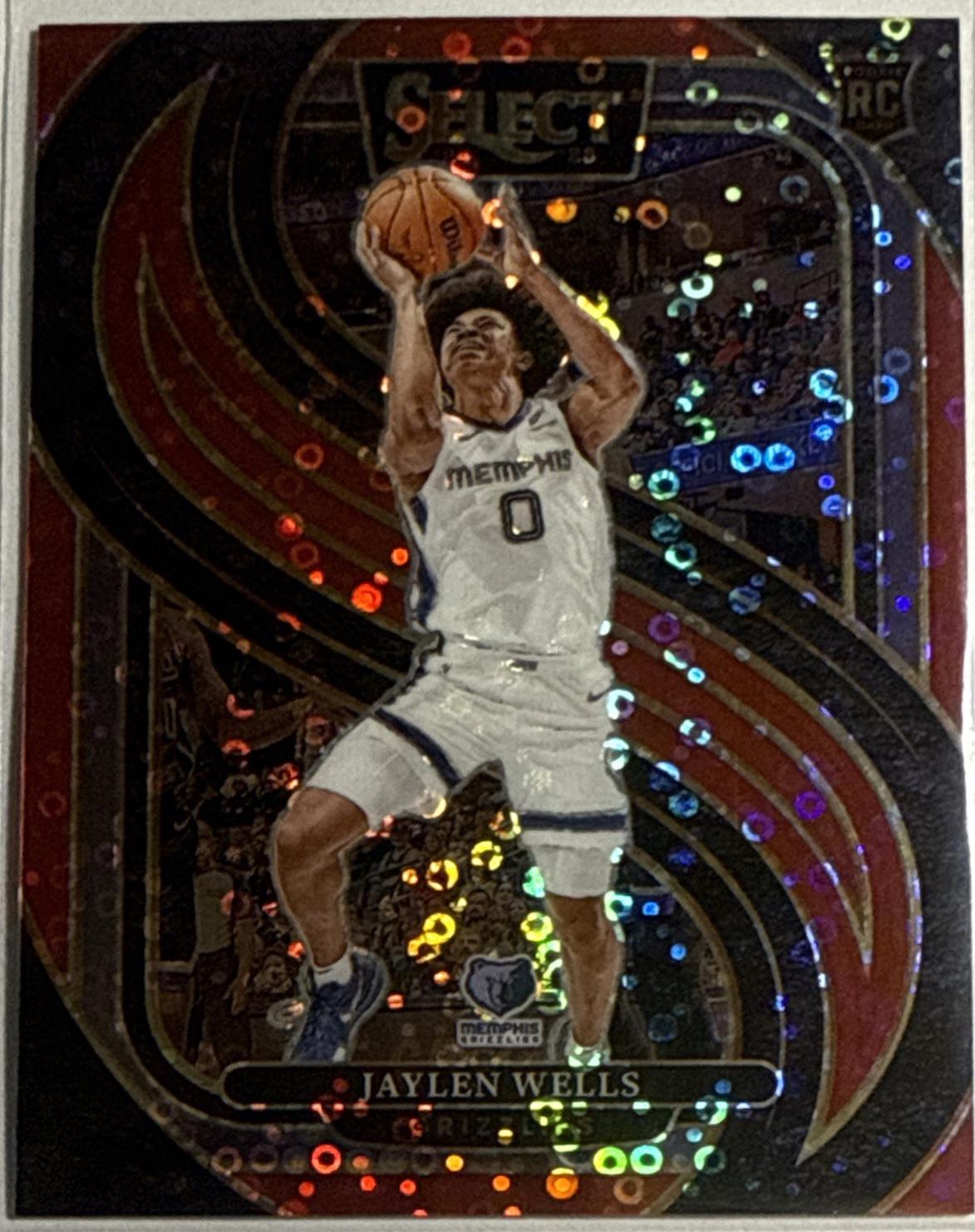 Jaylen Wells [Red Disco Prizm] #188