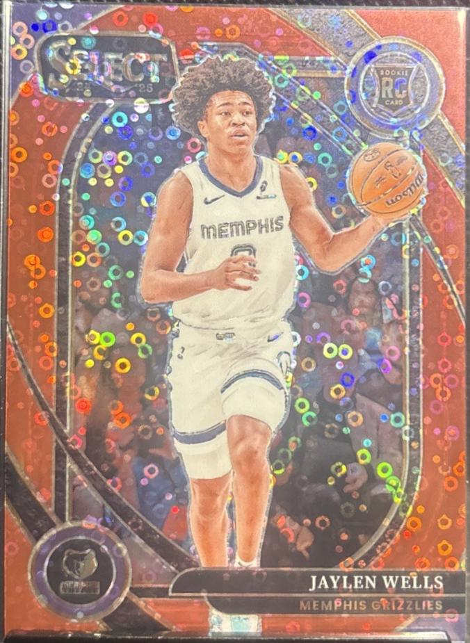 Jaylen Wells [Red Disco Prizm] #267