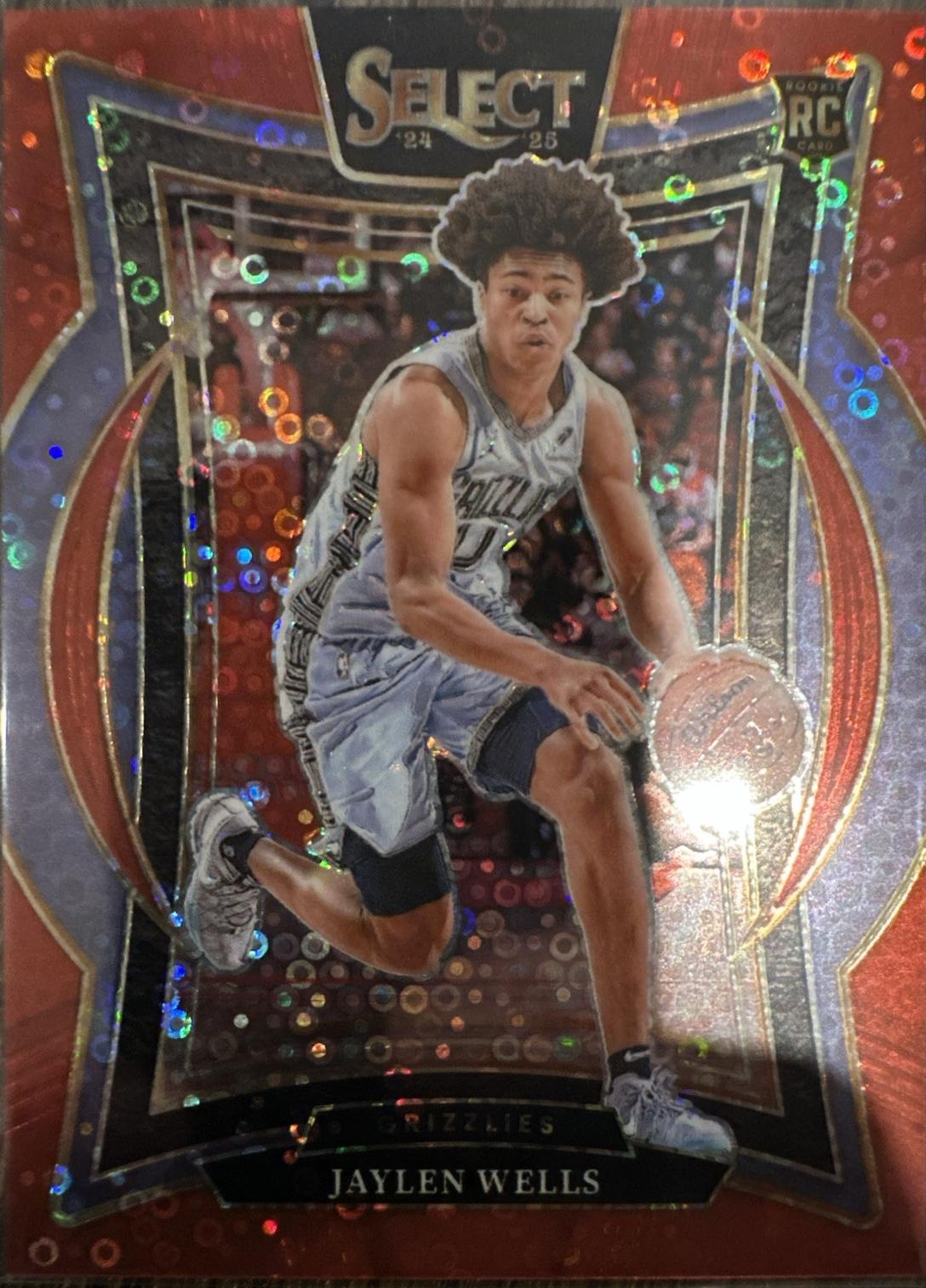 Jaylen Wells [Red Disco Prizm] #79