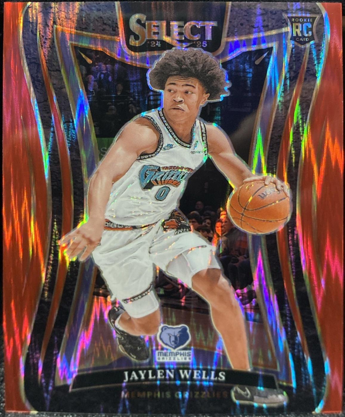 Jaylen Wells [Red Flash Prizm] #371