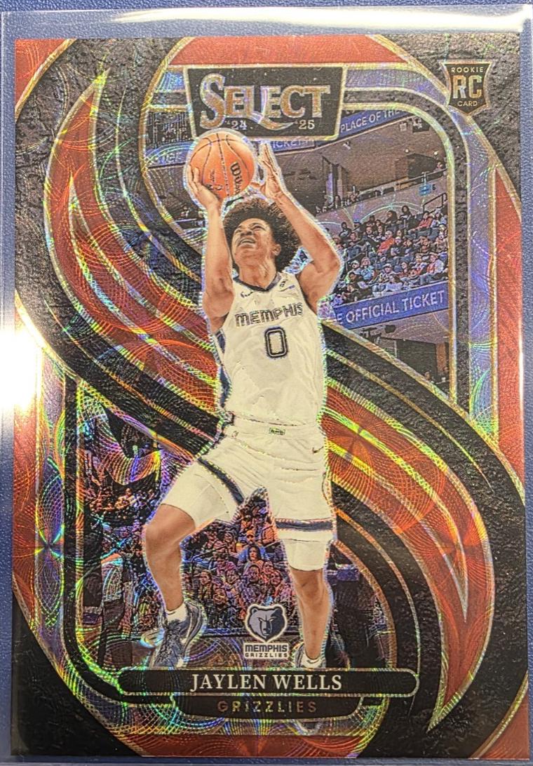 Jaylen Wells [Red Scope Prizm] #188