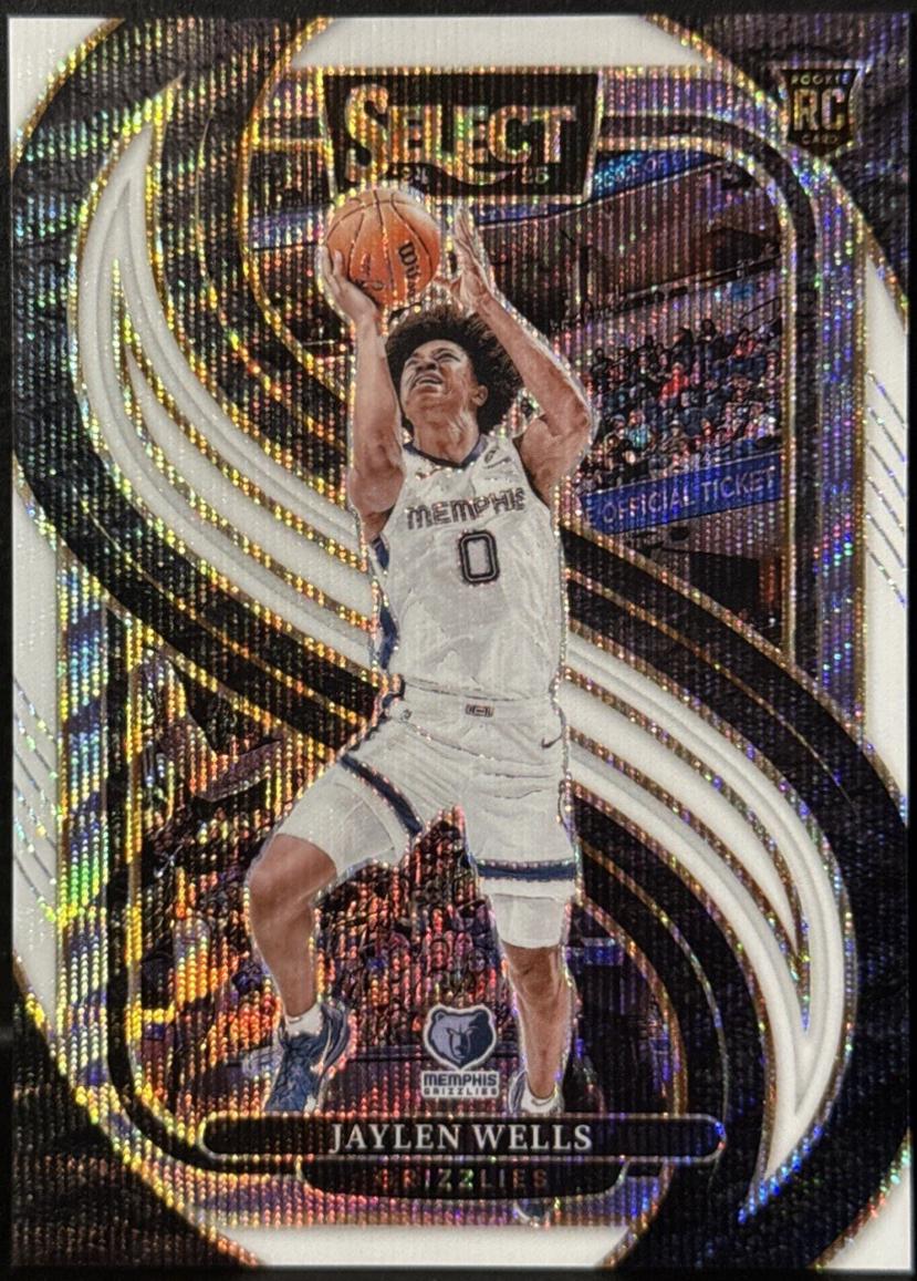 Jaylen Wells [White Wave Prizm] #188