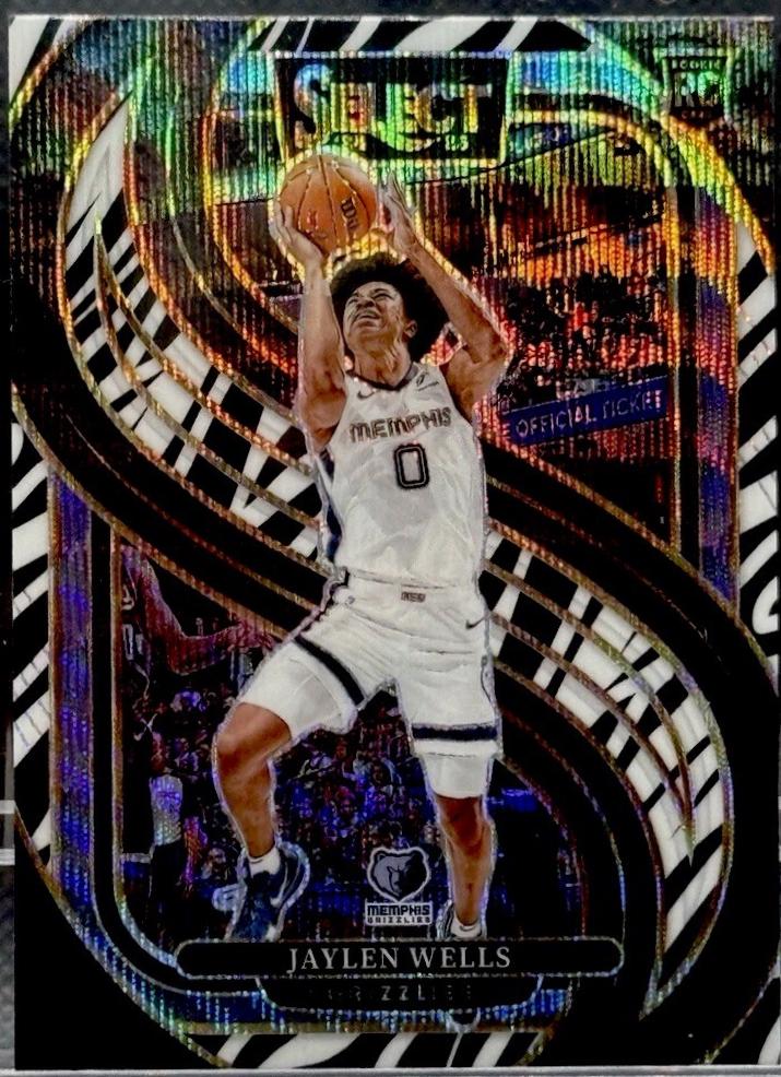 Jaylen Wells [Zebra Prizm] #188