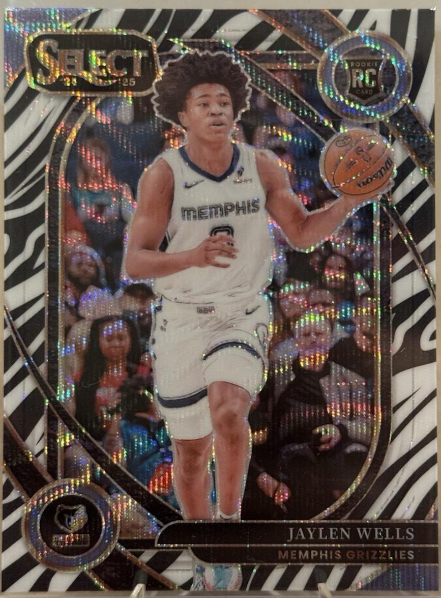 Jaylen Wells [Zebra Prizm] #371