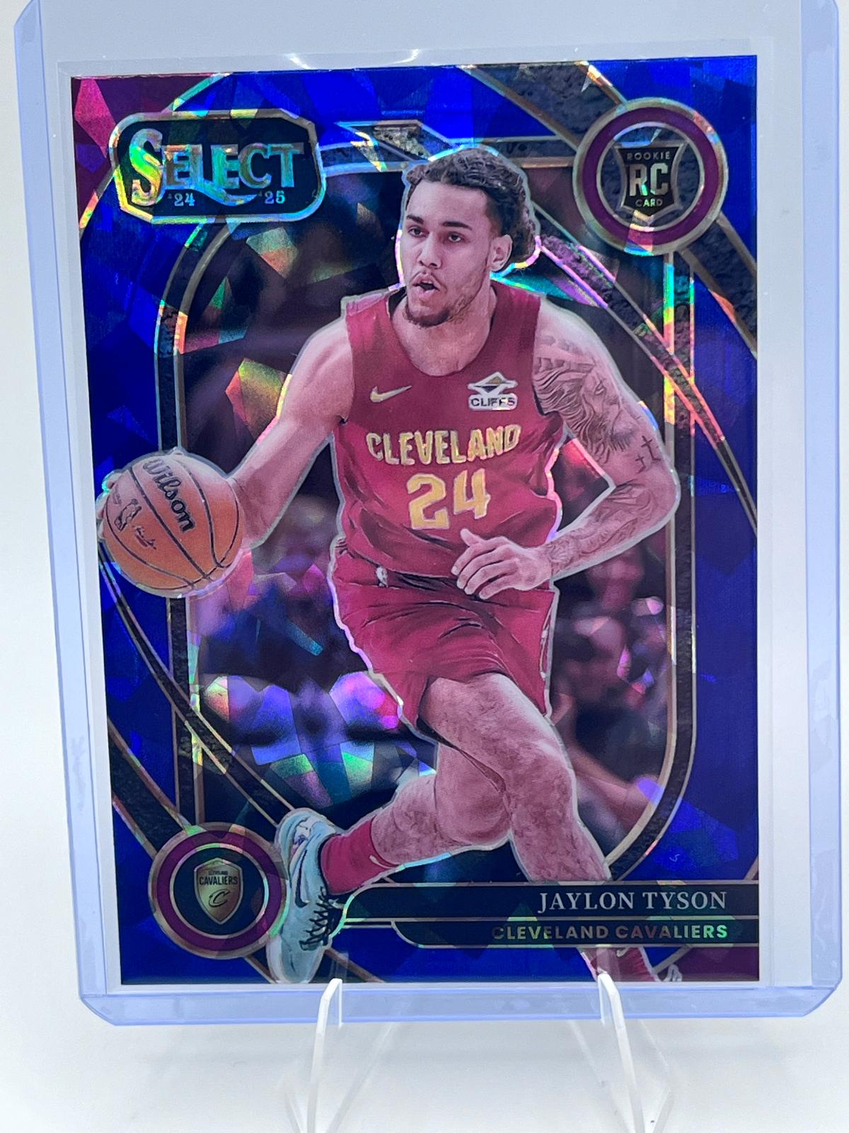 Jaylon Tyson [Blue Cracked Ice Prizm] #282