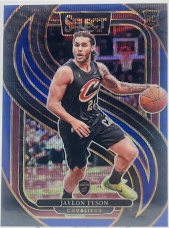 Jaylon Tyson [Blue Wave Prizm] #182