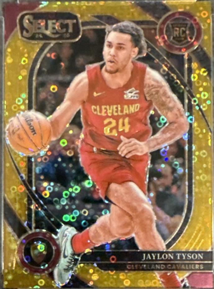 Jaylon Tyson [Gold Disco Prizm] #282