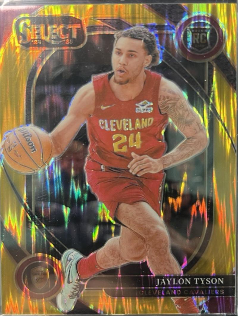 Jaylon Tyson [Gold Flash Prizm] #282