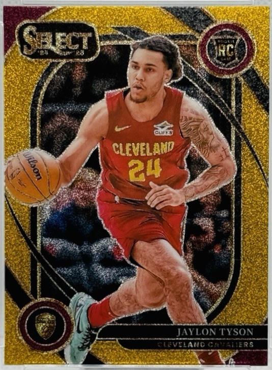 Jaylon Tyson [Gold Glitter Prizm] #282