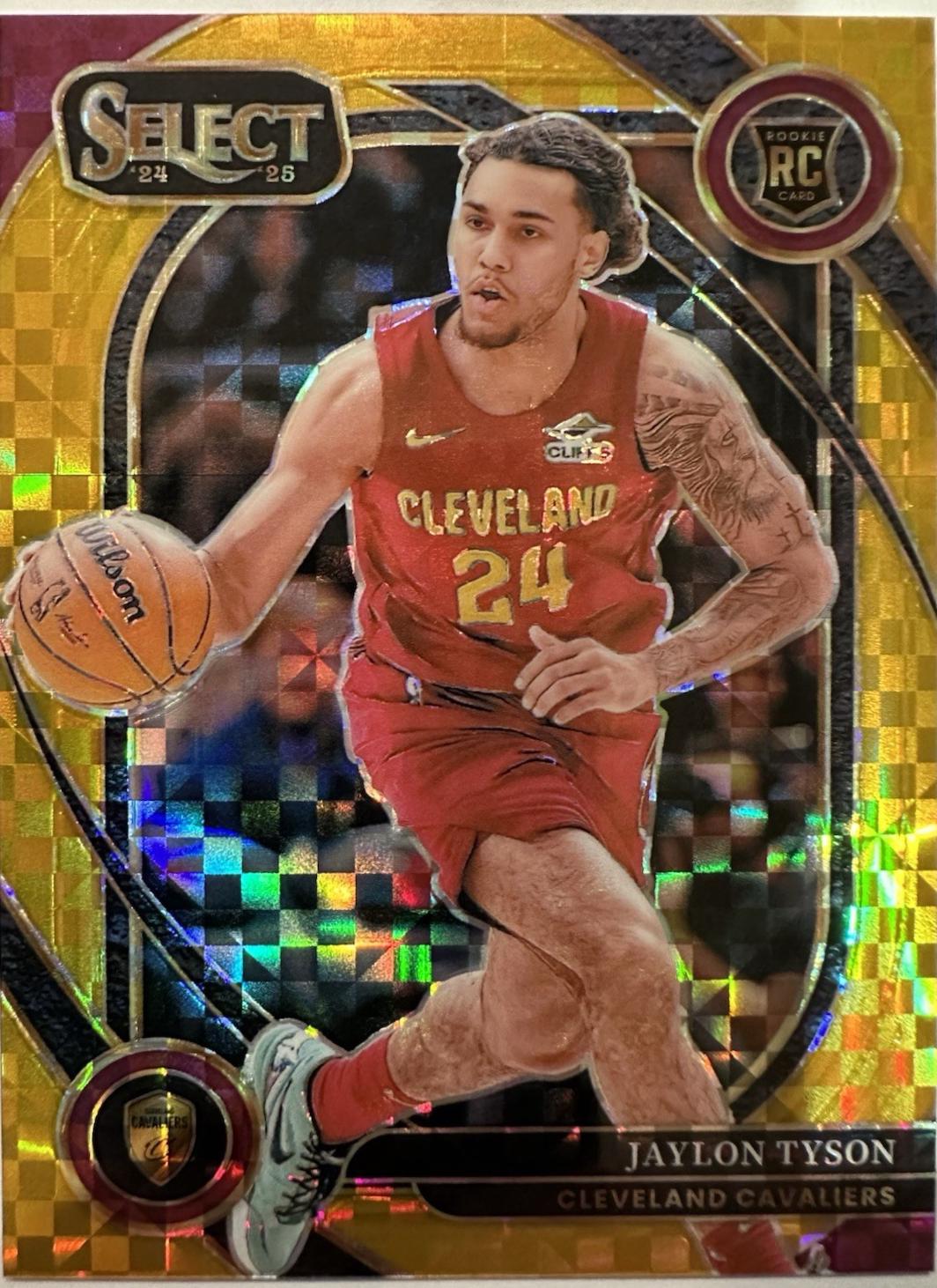 Jaylon Tyson [Gold Prizm] #282