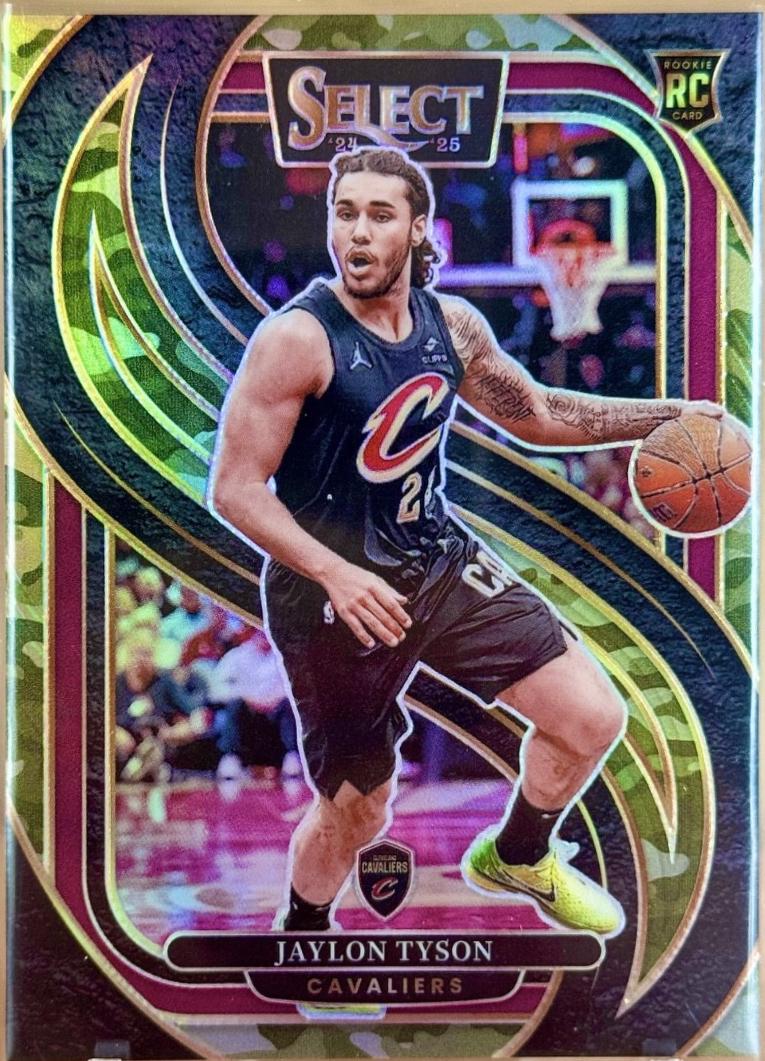 Jaylon Tyson [Green Camo Prizm] #182